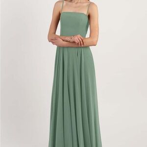 Jenny Yoo Renee bridesmaid dress (eucalyptus)